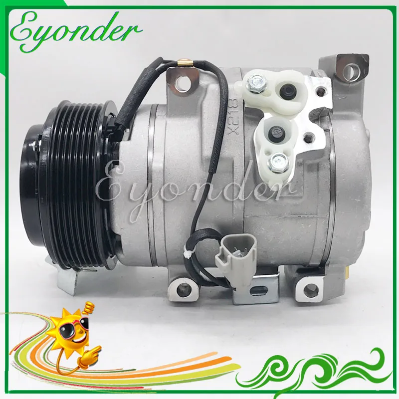 Компрессор кондиционера для Toyota Land Cruiser Prado 120 GRJ120L GRJ120 1GR FE 88320 35700 6A540