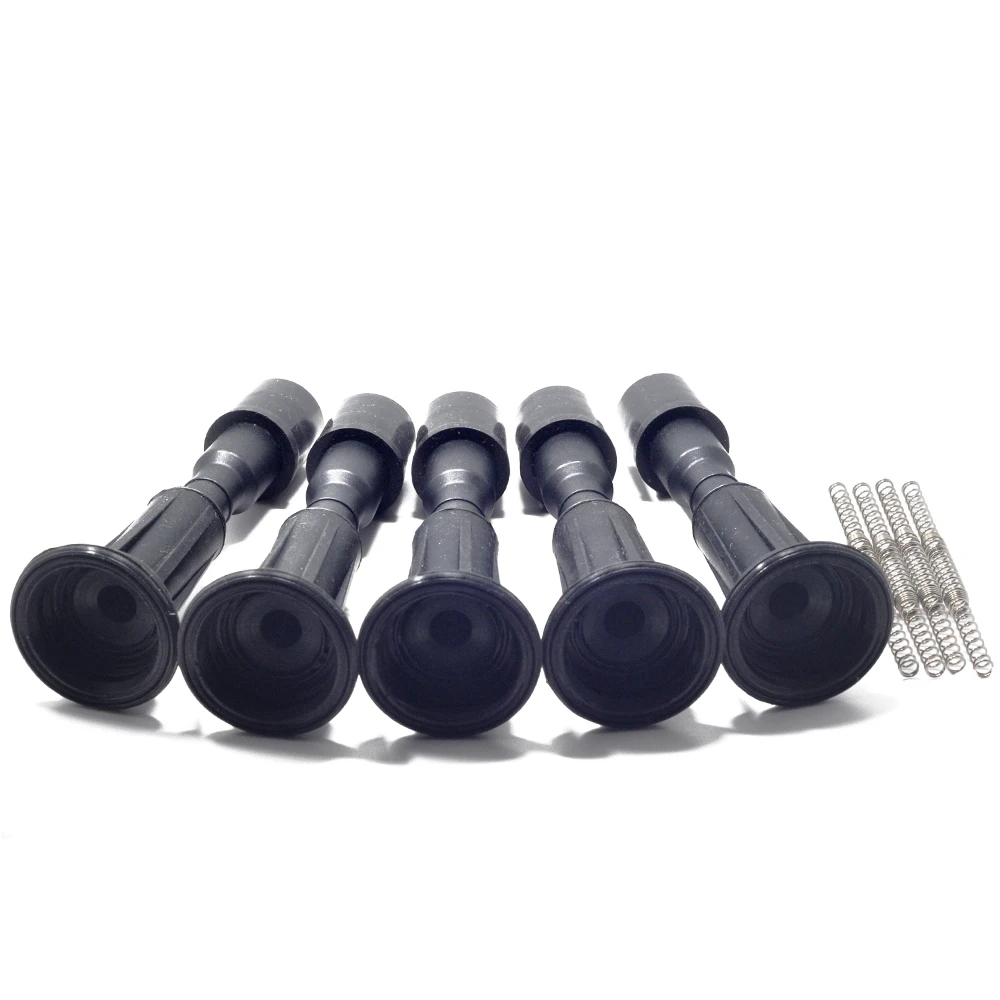 4 шт. катушка зажигания резиновый ботинок с пружинным соединением для Mazda 2 De 3 1.3L