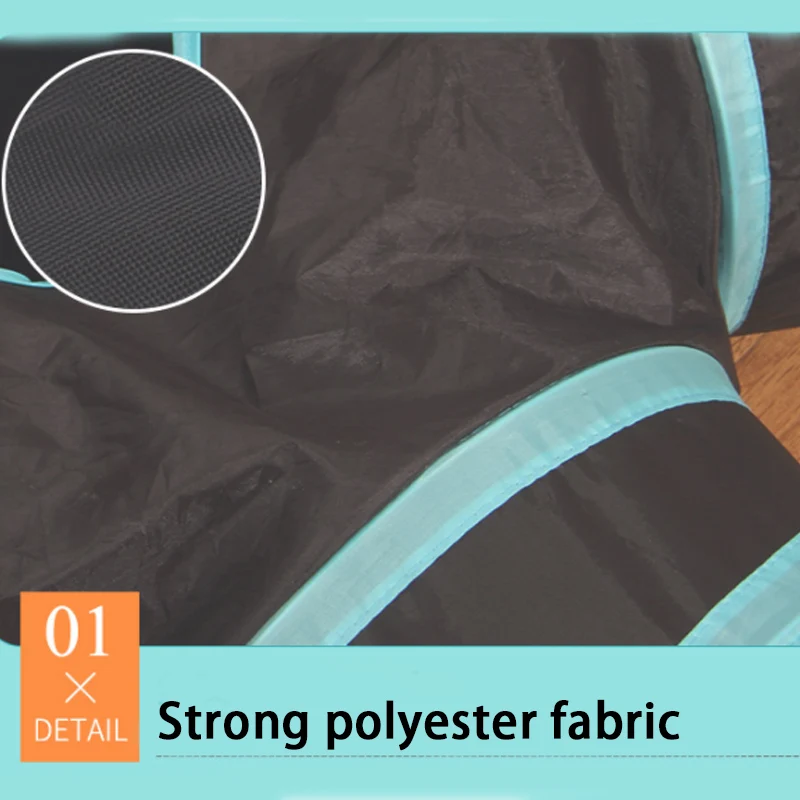 Складной туннель для кошек с 3 отверстиями помещений и улицы обучающая игрушка