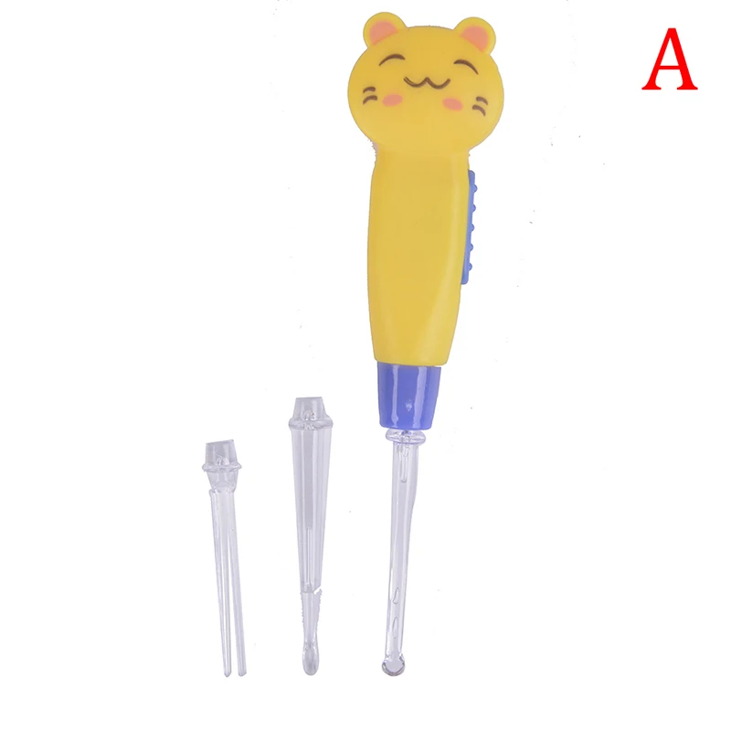 Мультипликационный светодиодный фонарик для удаления ушей и воска очиститель