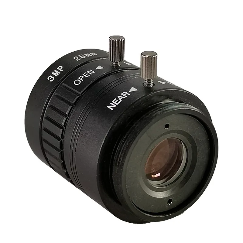 CS Mount 25 мм ручной объектив Iris промышленный с форматом 1/1. 8 "и 3 мегапиксельными