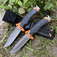champiu 5cr15mov blade abs handle fixed blade knife survival knife camping tool hunting knife tactical outdoor tool