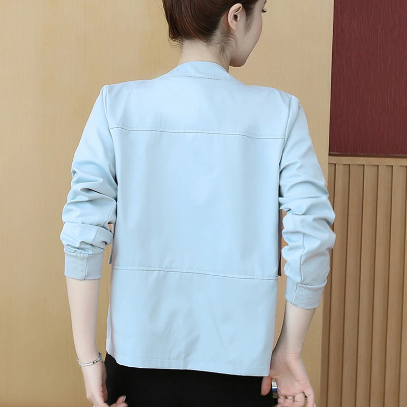 Пальто и куртки женские весна 2019 Повседневная Женская куртка S ~ XXL яркие цвета