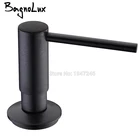 Новый высококачественный матовый черный дозатор для кухонной раковины с насосом из АБС-пластика