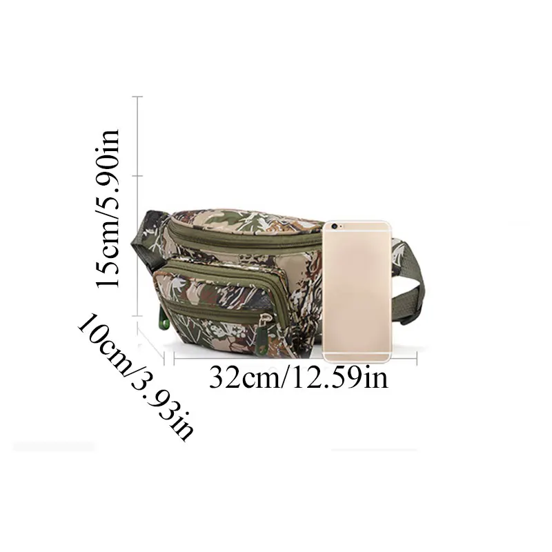 Поясная Сумка мужская водонепроницаемая 2019 военная мобильный телефон | Багаж и