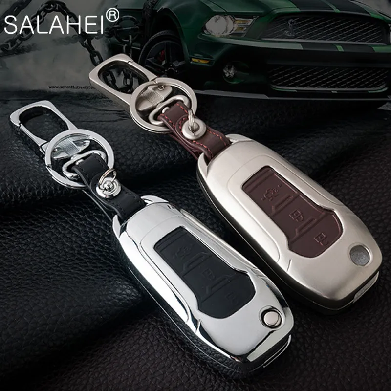 

Car Key Case Cover Protection For Ford Fiesta Focus 2 3 4 Ecosport Kuga MK3 MK4 F-150 Mondeo Galaxy Mondeo Everest Ranger S Max