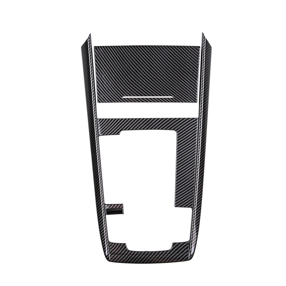 

For Mazda Cx-30 2020-2021 Accessories Interior Center Console Water Cup Panel Gear Frame Trim Cover Car Decoration Carbon Fiber