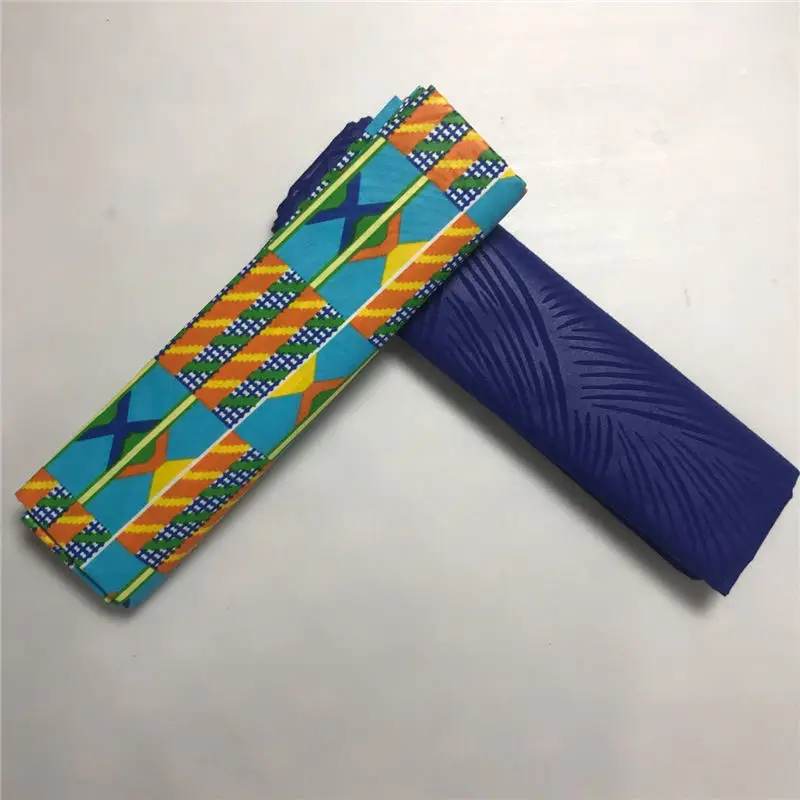 36 2+ 2 ярдов Chitenge Анкара ткань с принтом Полиэстер Гана Kente воск Африканский Kitenge печать восковая ткань для ткани AW30 - Цвет: 36