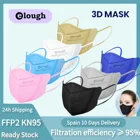 Ffp2mask 3D защитный Kn95 Сертифицированный ffp2 Mascarillas утвержденный 4-слойный многоразовый для лица, тушь fpp2 homologadas ffpp2 маска