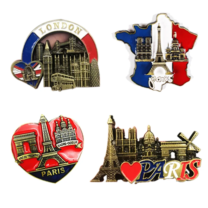 Магнит на холодильник сувенир французское строительство Соединенные Штаты Нью