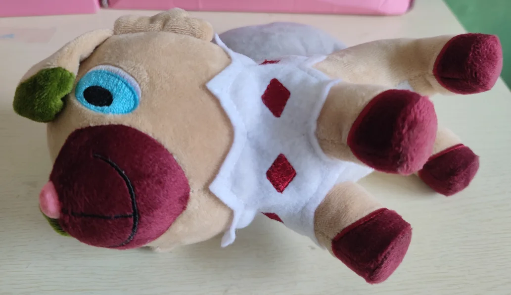 

Games Rockruff Soft Stuffed Animal Doll Cute Animation Peripheral Cosplay Plush Toys Birthday Present For Child 18CM