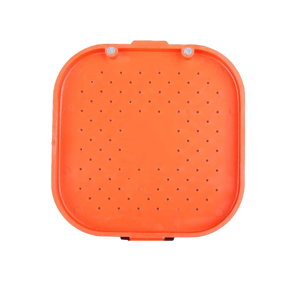 Многофункциональный 2 отделения рыболовный ящик Пластик червь земляной приманка