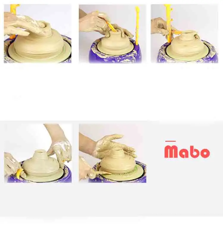 DIY Ручная Керамическая гончарная машина, детские игрушки для мальчиков и девочек, Мини Керамические колеса, художественные ремесла, Ранние развивающие детские игрушки