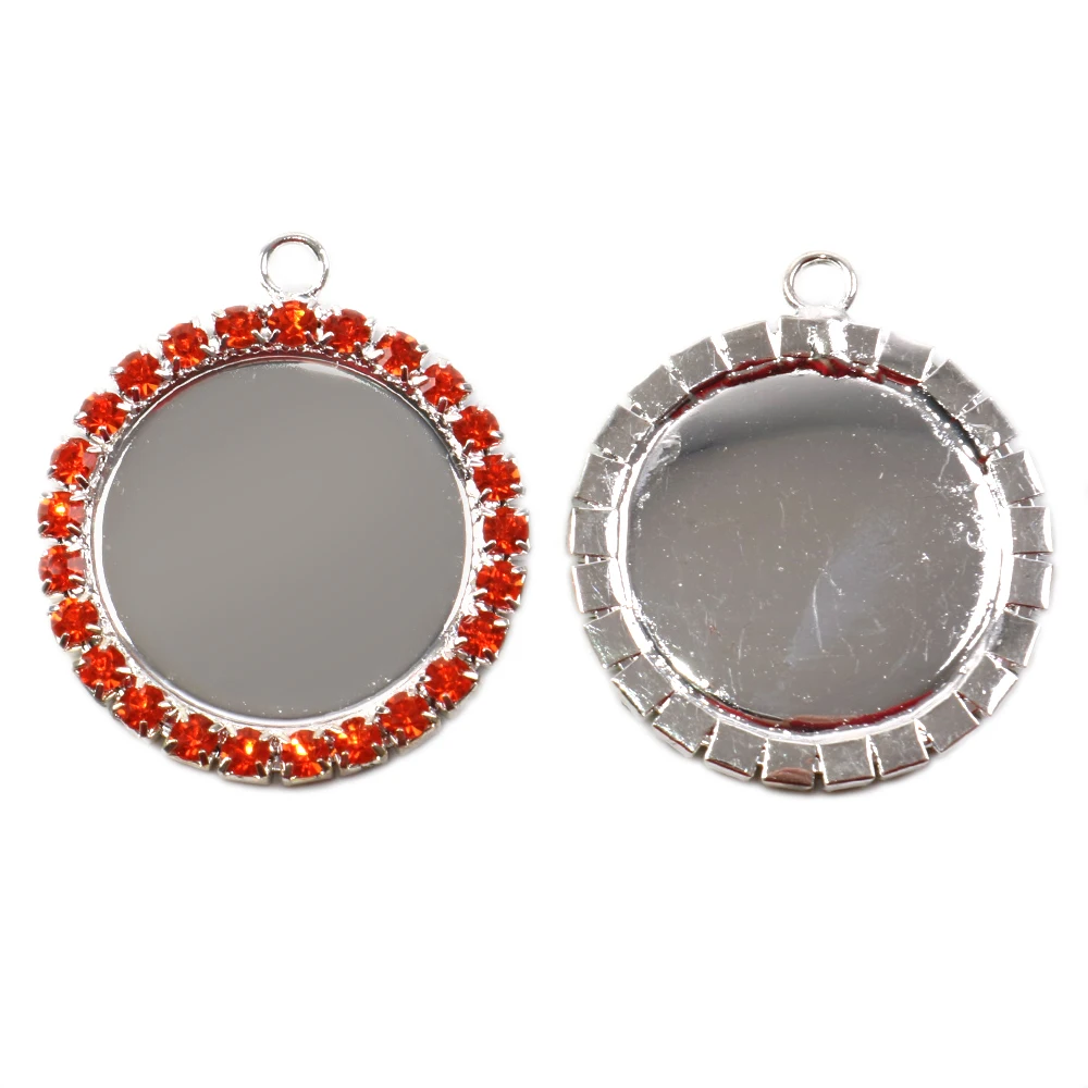 Аксессуары David 25 шт./лот горный хрусталь подставка плоские бутылки DIY Hairbow кулон