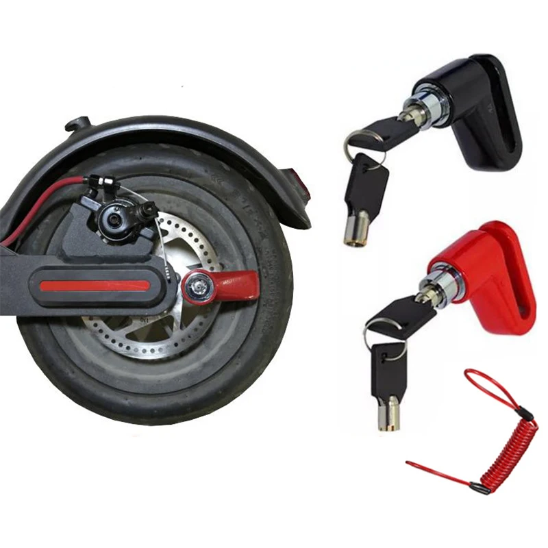 Портативный Электрический скейтборд замок дисковые тормоза колеса для Xiaomi Mijia M365