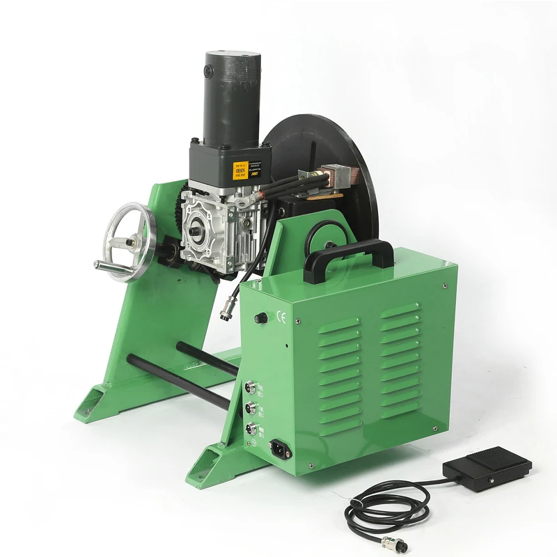 

50kg Welding Positioner With Chuck Positioner, Circular Seam Welding Turntable