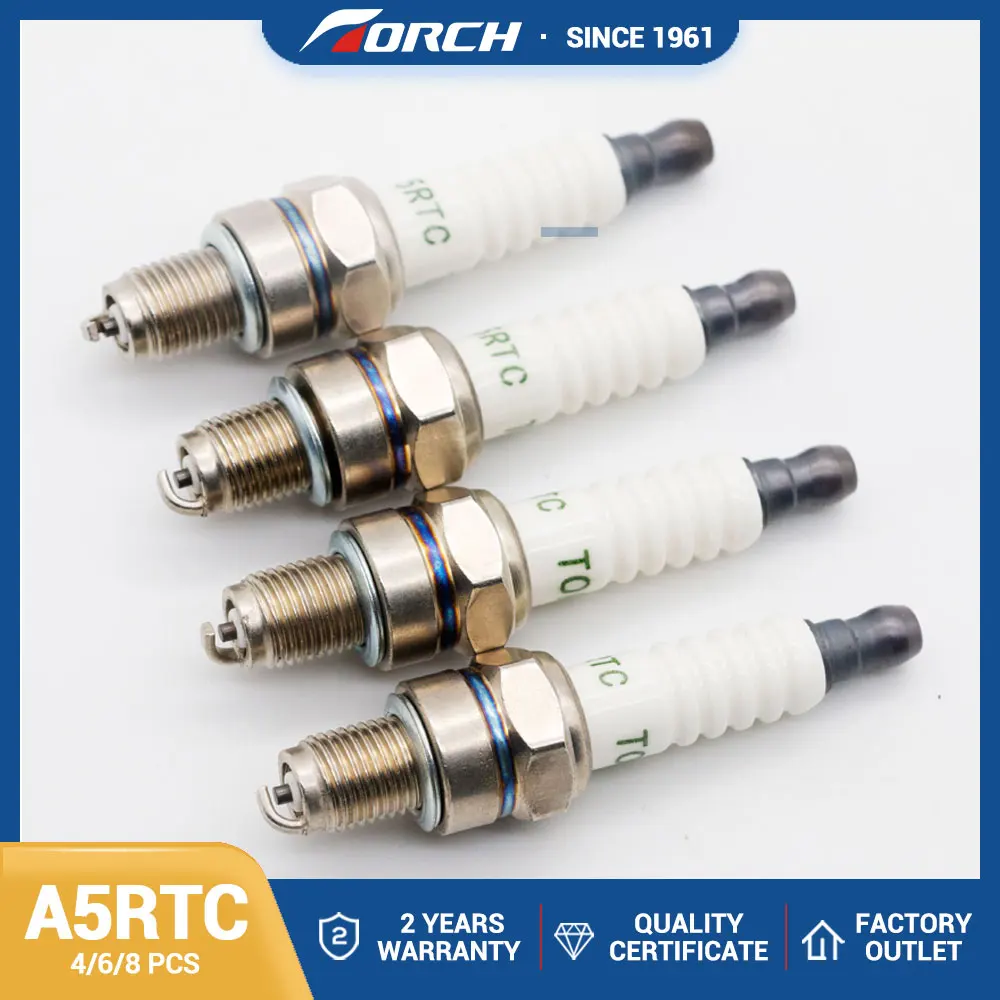 

Spark Plug Torch A5RTC Suitable for Honda Eu2000i Gx100 and 2000W 98056-55777 Predator for Champion Z9Y Brisk NAR17
