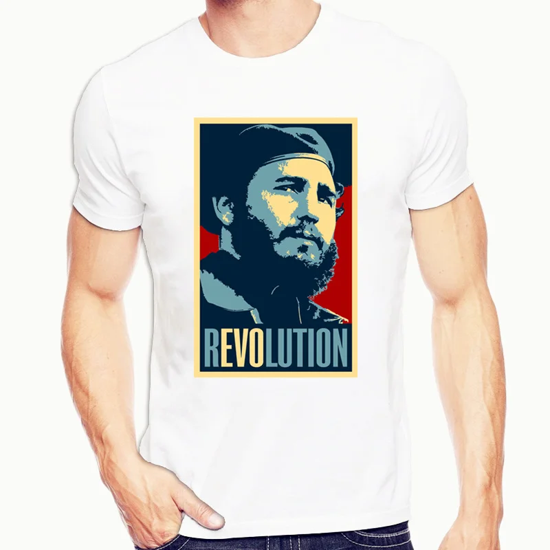 Cuba Kuba Avana Revolution Fidel casto Che Guevara коммунистические футболки для мужчин Harajuku забавная