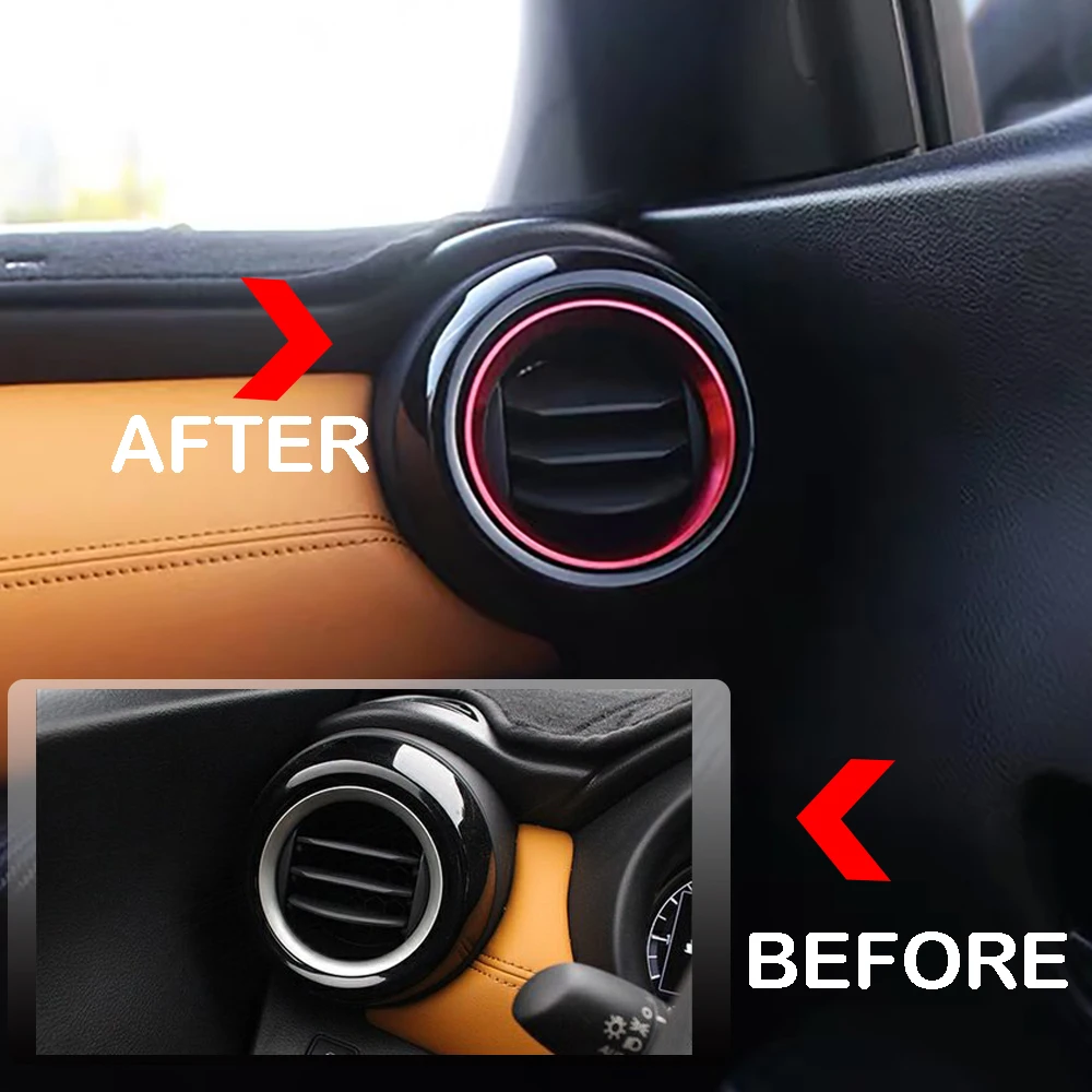 2x красный/синий передняя сторона кондиционера вентиляционное отверстие