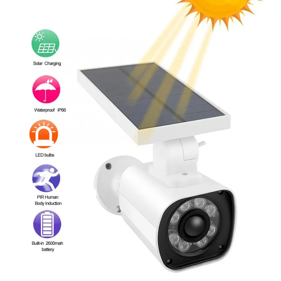 IP66 Солнечная энергия садовый светодиодный светильник индукционный