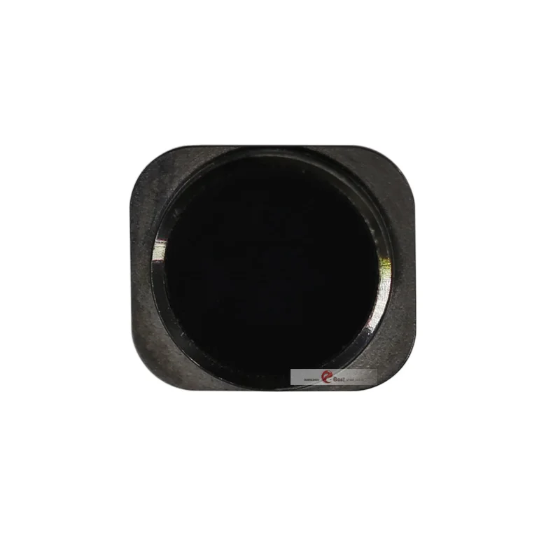 black home button 1 комплект для iPhone 5 5G 5C Кнопка Домой Flex «Домой» Кнопка меню с держателем прокладки резиновой прокладки гибкий кабель - Цвет: black home button