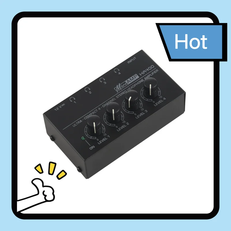 Штепсельная Вилка европейского стандарта Ha400 ультра-компактный 4 канала