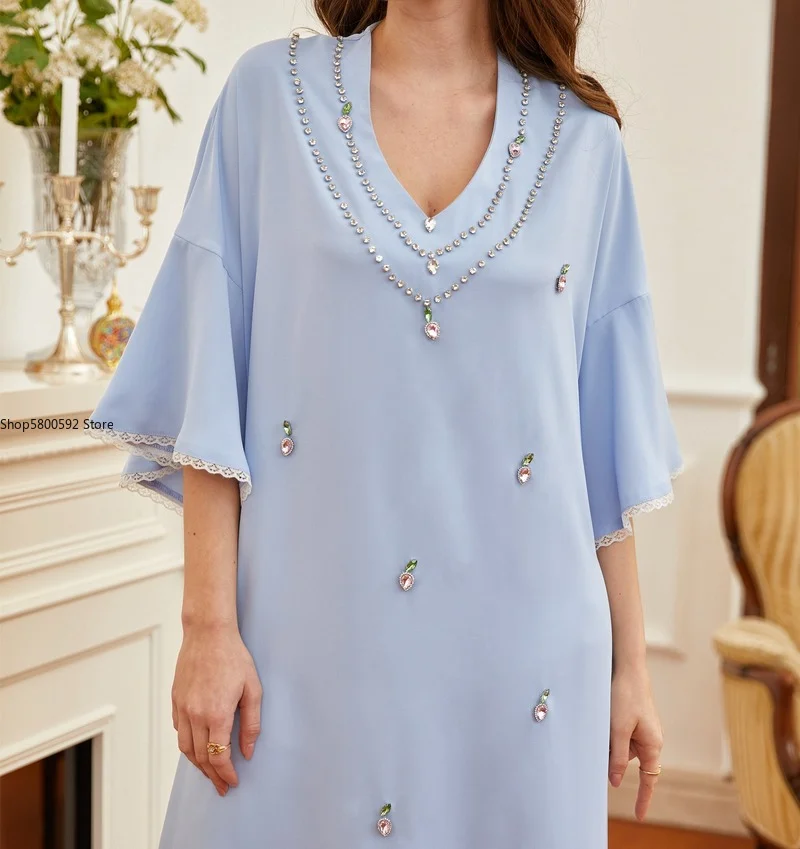 Женское длинное платье в мусульманском стиле женское | Тематическая одежда и