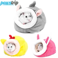 pawstrip hamster bed house winter rabbit beds guinea pig small animal nest warm pet beds for guinea pigrathedgehogrodent