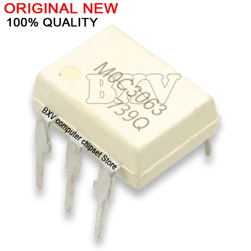 10 шт. MOC3063 DIP6 DIP-6 новые и оригинальные | Электронные компоненты принадлежности