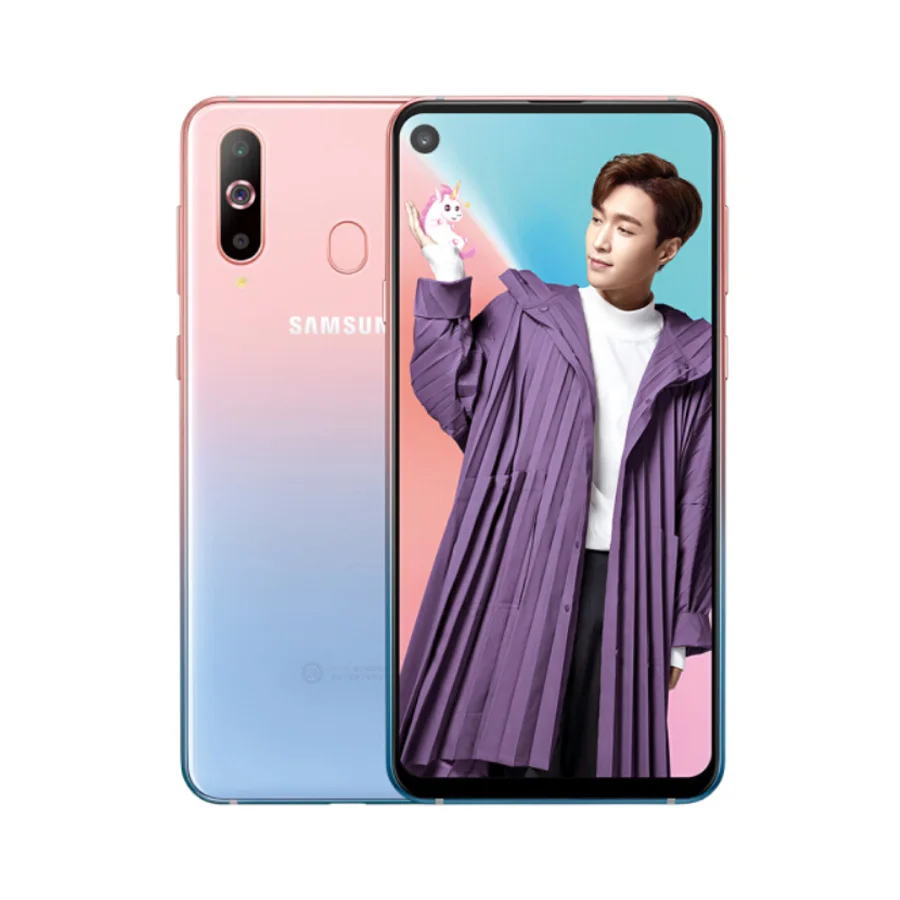 6,4 дюймовый мобильный телефон samsung Galaxy A8s 6 ГБ 128 ГБ SM-G8870 Восьмиядерный процессор Snapdragon 710 с тройной камерой NFC Android-смартфон