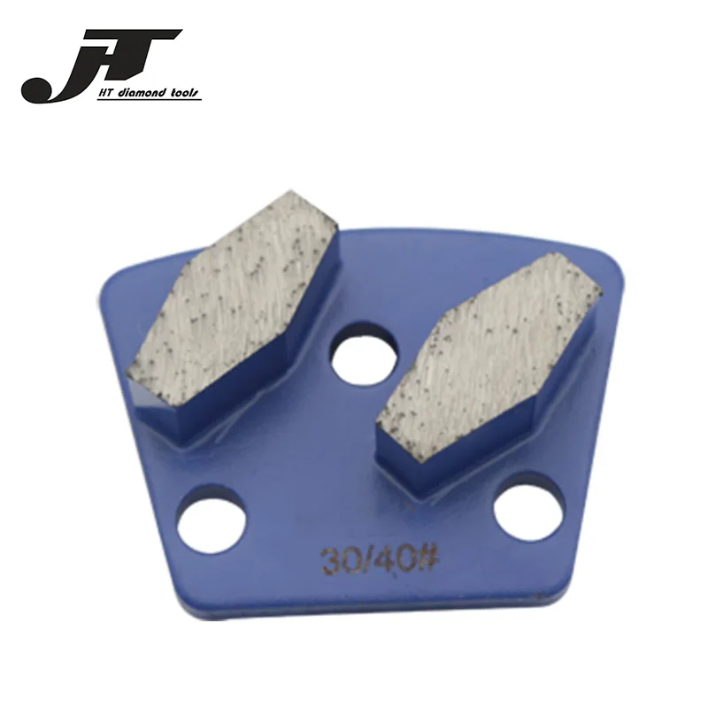 

Trapezoid Durable Custom Diamond Grinding Tools For Concrete Floor Grinding Tools 9PCS Free Shipping