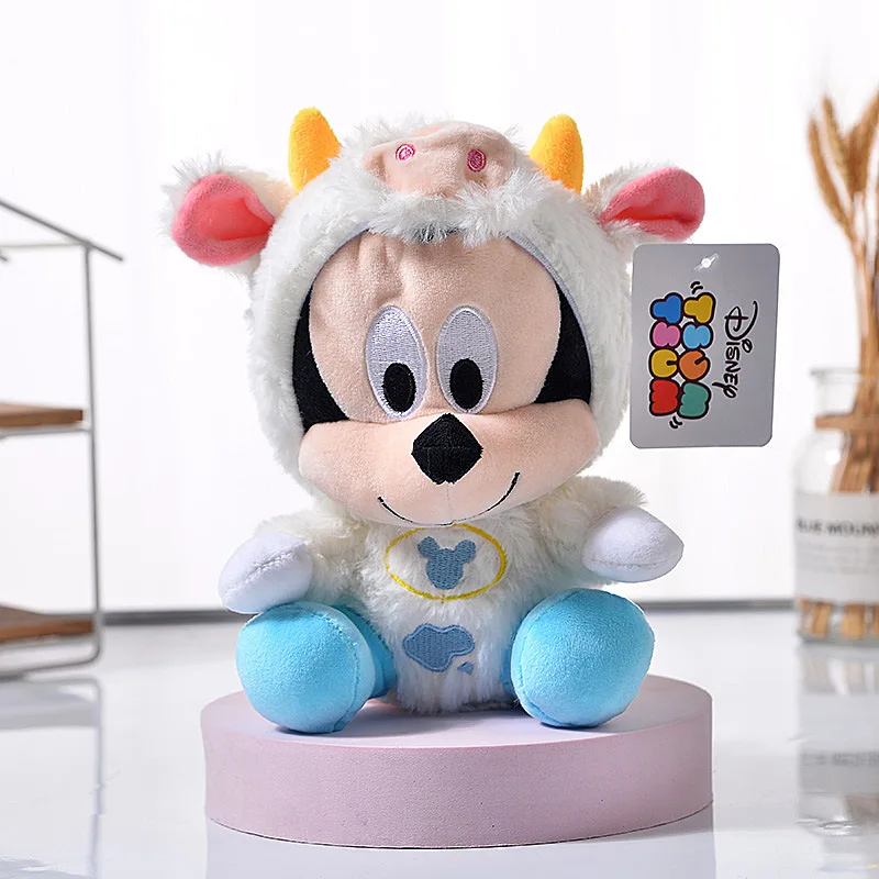Пижама Disney Микки Маус Минни Винни-Пух чип n Дейл мягкие плюшевые игрушки для детей