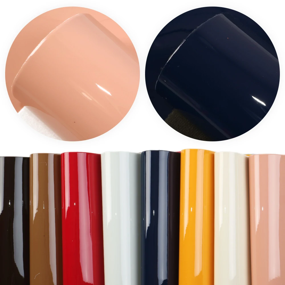 Зеркальная Гладкая глянцевая Синтетическая кожа 20*34 см материалы ручной работы