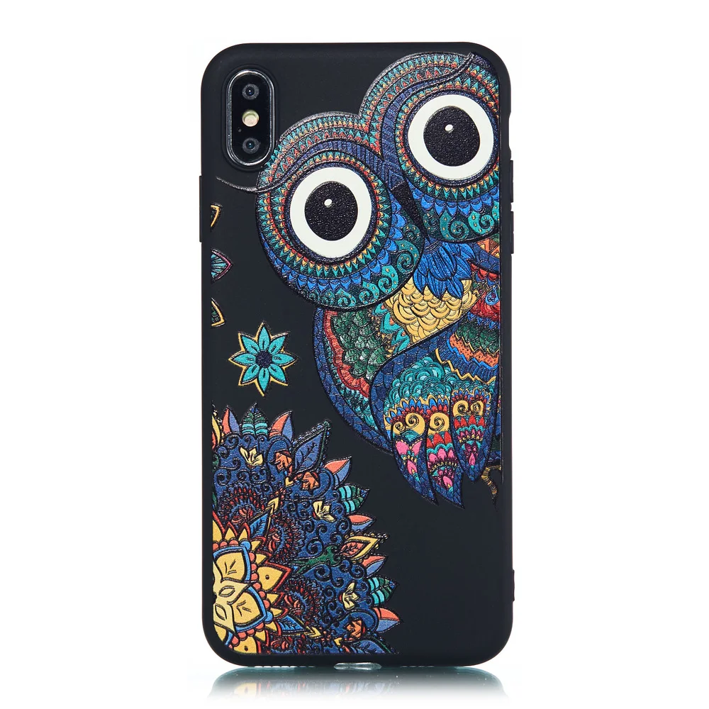 Painted Soft Silicone TPU Phone Case for iPhone 11 Pro X XS MAX XR 5 5S SE 6 6S 7 8 Plus Luxury Light Thin Cover |