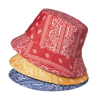 single lumbar amoeba print bucket hats for girls fashion hip hop sun visor hat men women fishermans cap boy panama gorros