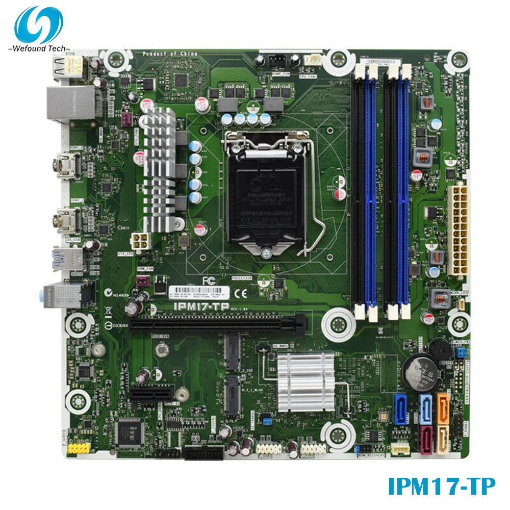 

100% Working Desktop Motherboard for HP 799926-001 799926-601 Z170 IPM17-TP System Board Fully Tested