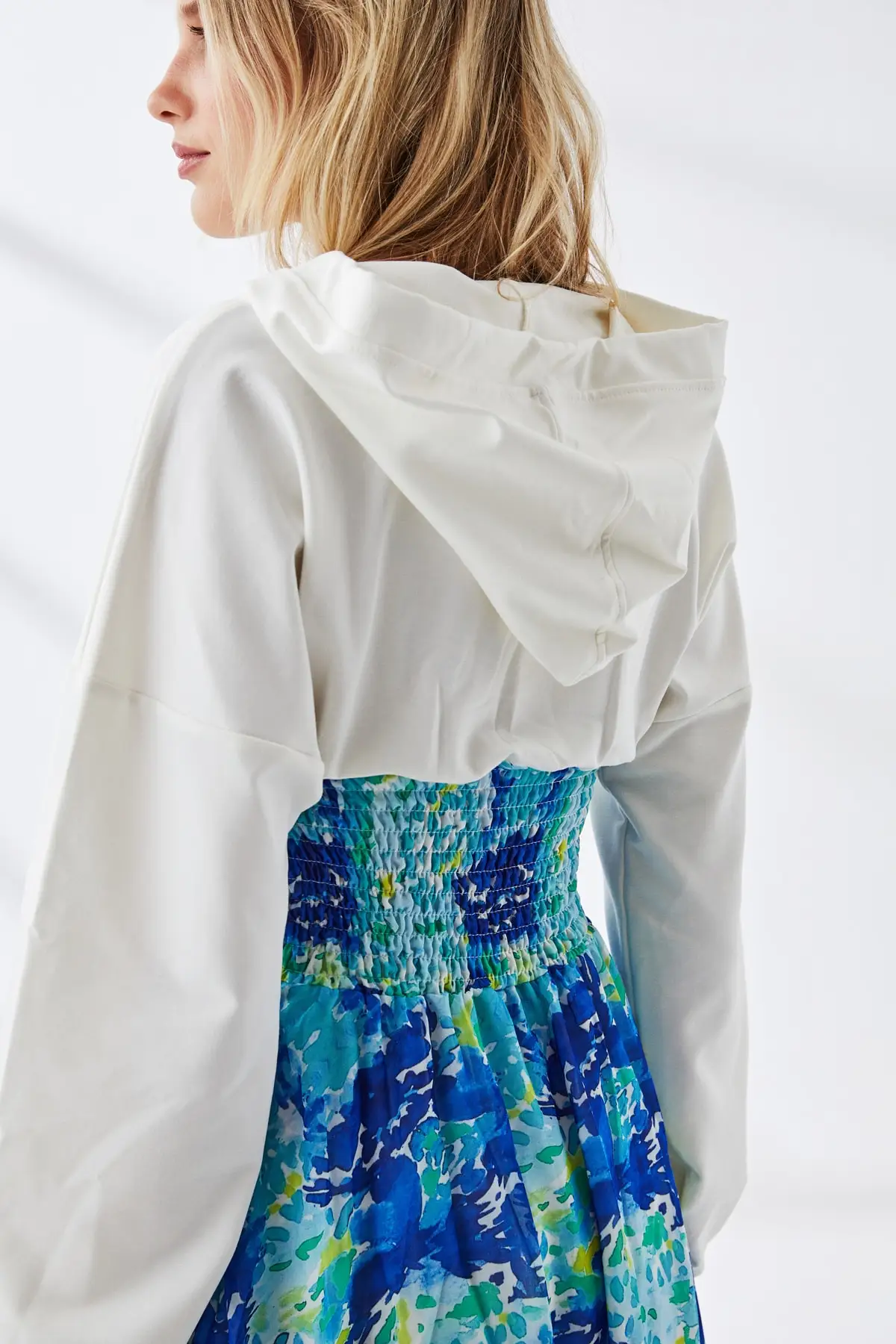 

Printed Chiffon Dress Fashion Muslim Women Hijab Dress