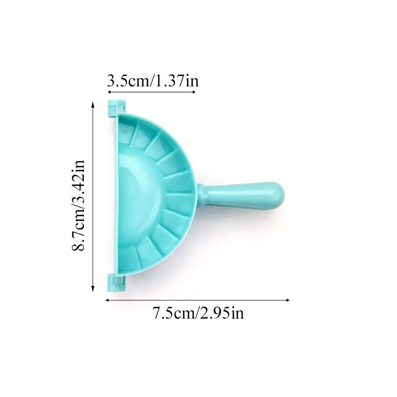 1Pc Dumpling Maker Device Dumpling Molds Plastic Dough Press Easy DIY Dumpling Jiaozi Maker Mould Cooking Kitchen Appliances