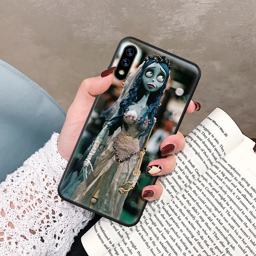

Tim Burton's Corpse Bride Phone Case For Huawei Honor 6A 7A 7C 8 8A 8X 9 9X 10 10i 20 Lite Pro Play black Etui Pretty Coque