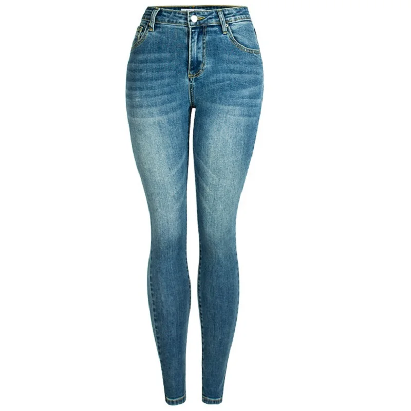 

2020 New Arrival Summer Style Female Fashion Sexy Summer Solid Skinny High Waist Hot Night Club Denim Pencil Pants