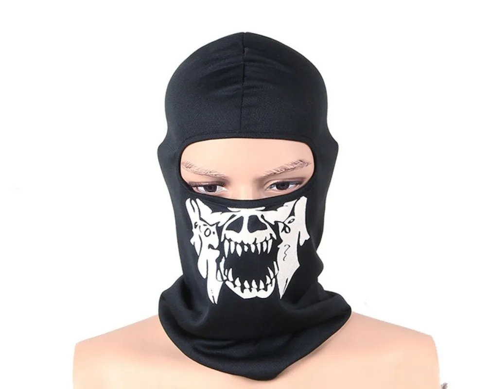 5 шт./лот череп Пейнтбольный костюм Открытый CS маска Хэллоуин страйкбол охота