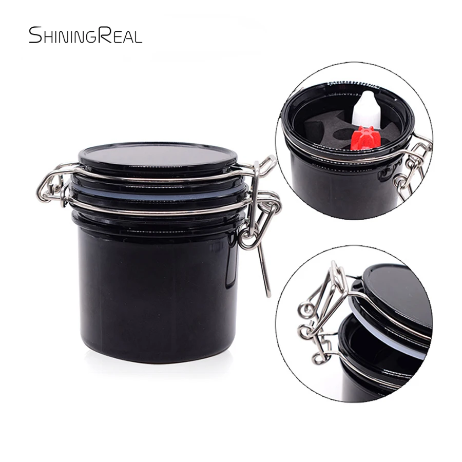 Новый Контейнер для хранения ресниц с активированным углем герметичная банка