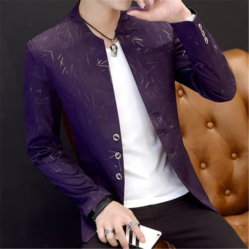 Мужской белый блейзер мужской летний Блейзер Masculino Slim Fit Chaqueta формальный Hombre бордовый мужской повседневный Блейзер, куртка