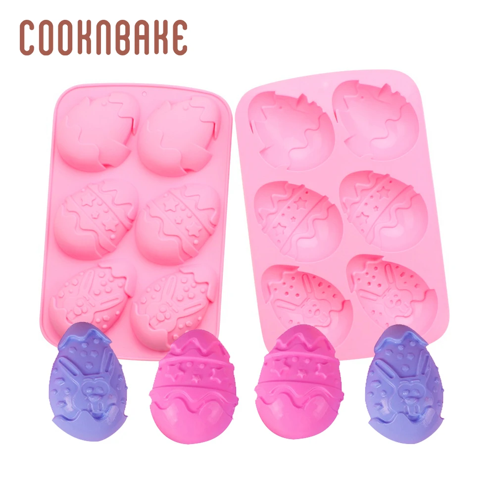 COOKNBAKE большая силиконовая форма для шоколадных конфет пасхальный торт