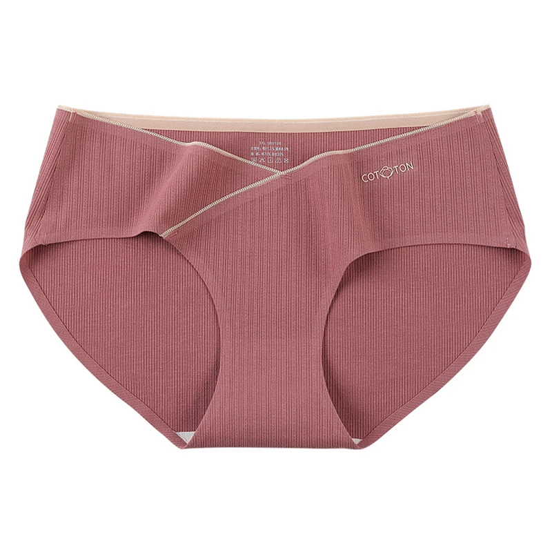 Бесшовные трусы размера плюс 100 кг женские трусики из чистого хлопка с низкой