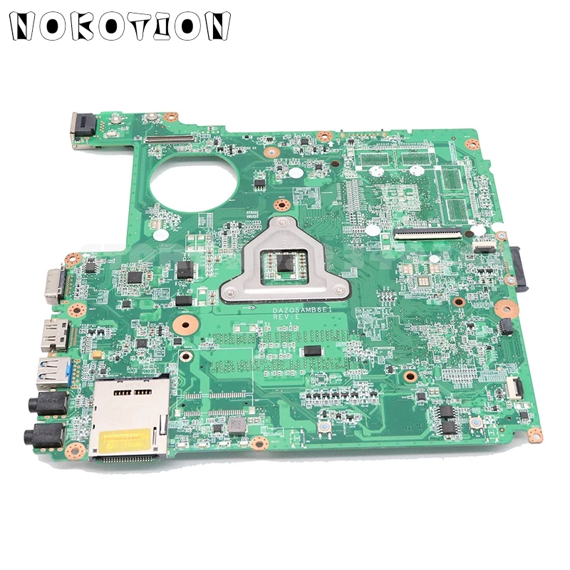 NOKOTION материнская плата для ноутбуков Acer aspire NB.V7B11.001 DAZQSAMB6E1 HM67 UMA DDR3 1/2/2/4/3