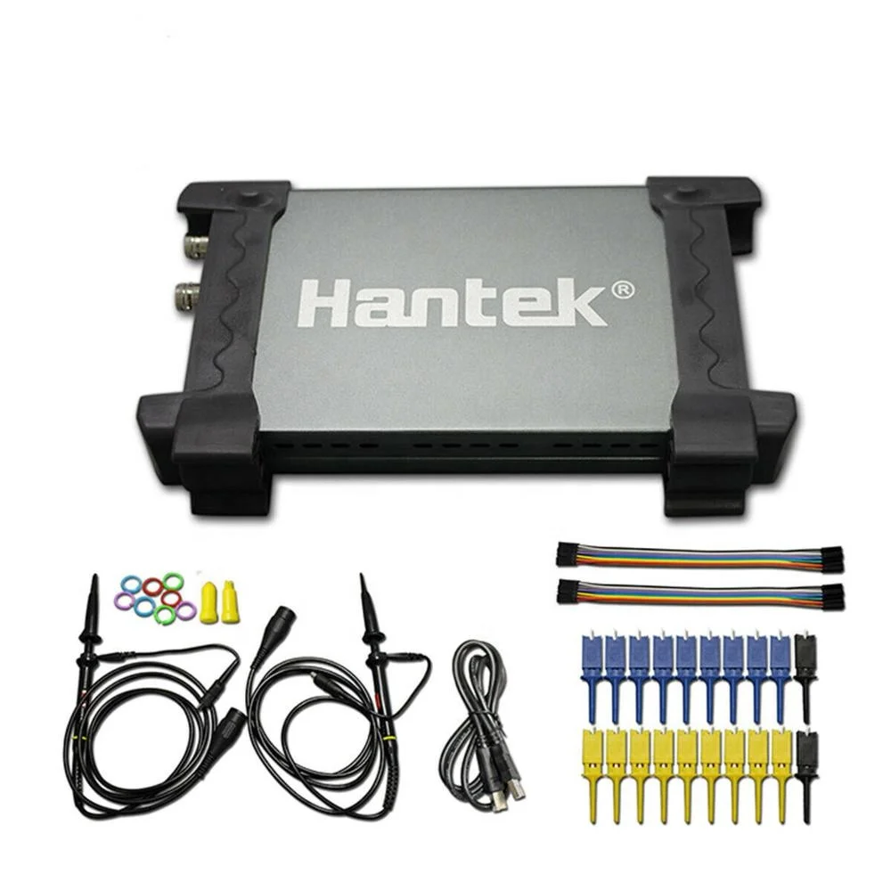 

Hantek 6022BL PC Digital Portable Oscilloscope Based USB + Logic Analyzer 16 CHs