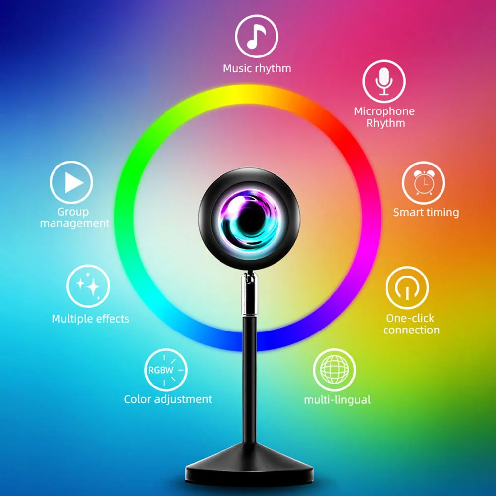 

RGB-лампа с USB-портом, 16 цветов