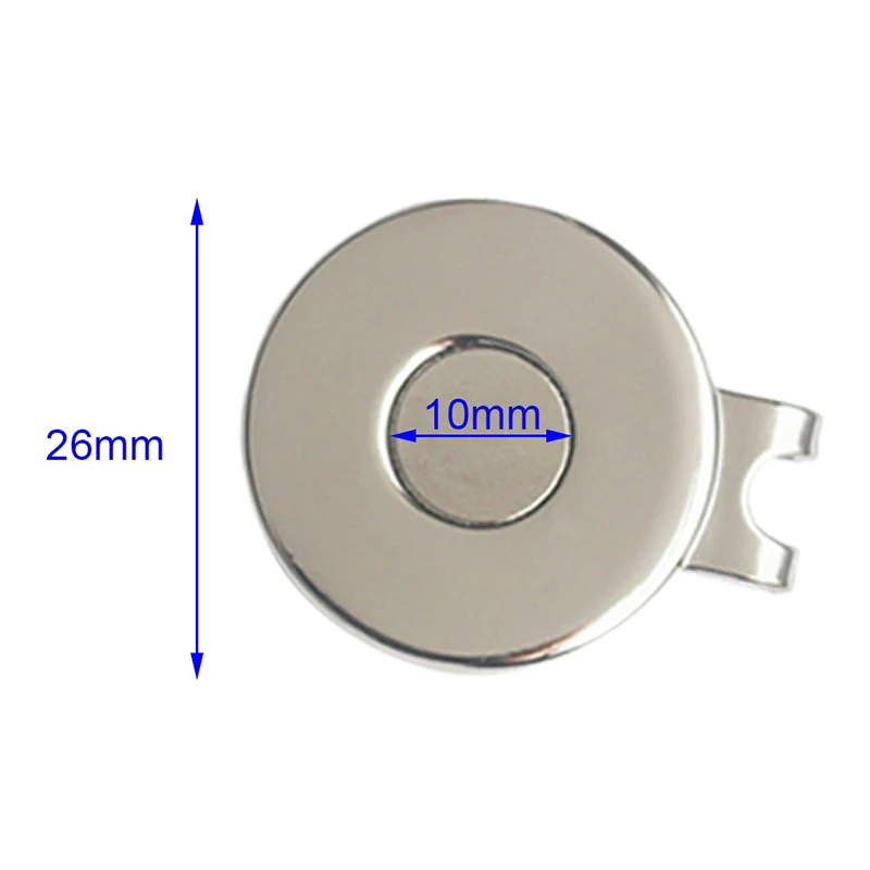 PINMEI Магнитный комплект для маркера с зажимом шляпы гольфа (1 шт. С клипсой шарика 1