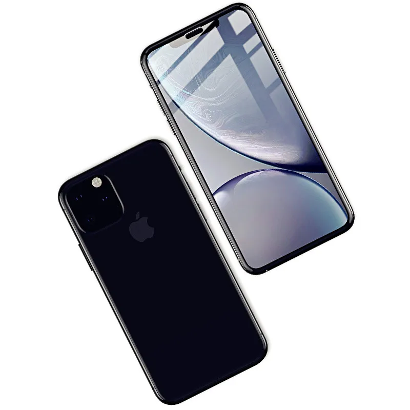 Imak Pro + полноэкранная панель клеевое закаленное стекло для iPhone 11 Max 3D изогнутые